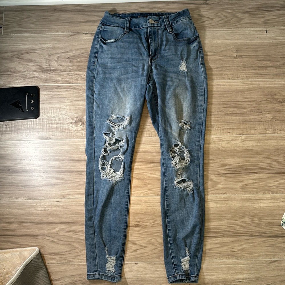 Rue21 high rise curvy jeggings